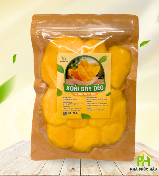 Xoài sấy dẻo vị truyền thống 500gr 